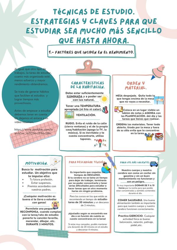 INTRODUCCIÓN A LAS TÉCNICAS DE ESTUDIO.