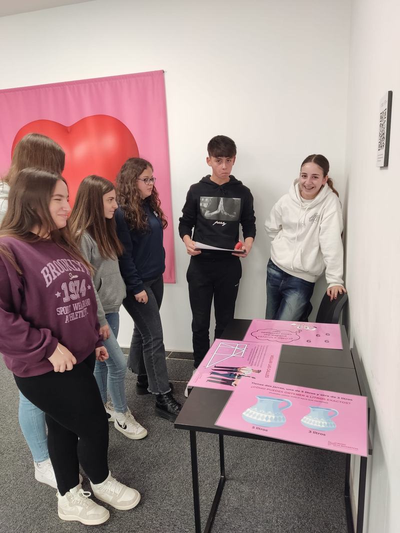 MUSEO DE LAS MATEMÁTICAS EN 1ºESO Y 3ºESO. CURSO 2023-24