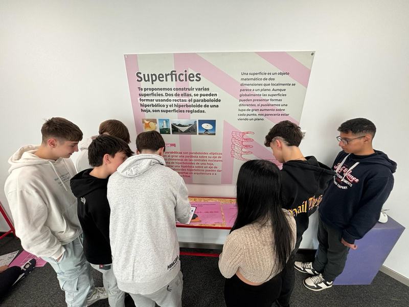 MUSEO DE LAS MATEMÁTICAS EN 1ºESO Y 3ºESO. CURSO 2023-24