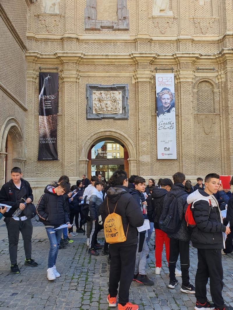 MUSEO DEL ORIGAMI Y ZARAGOZA MEDIEVAL. CURSO 2023-24